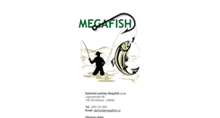 Desktop Screenshot of megafish.cz